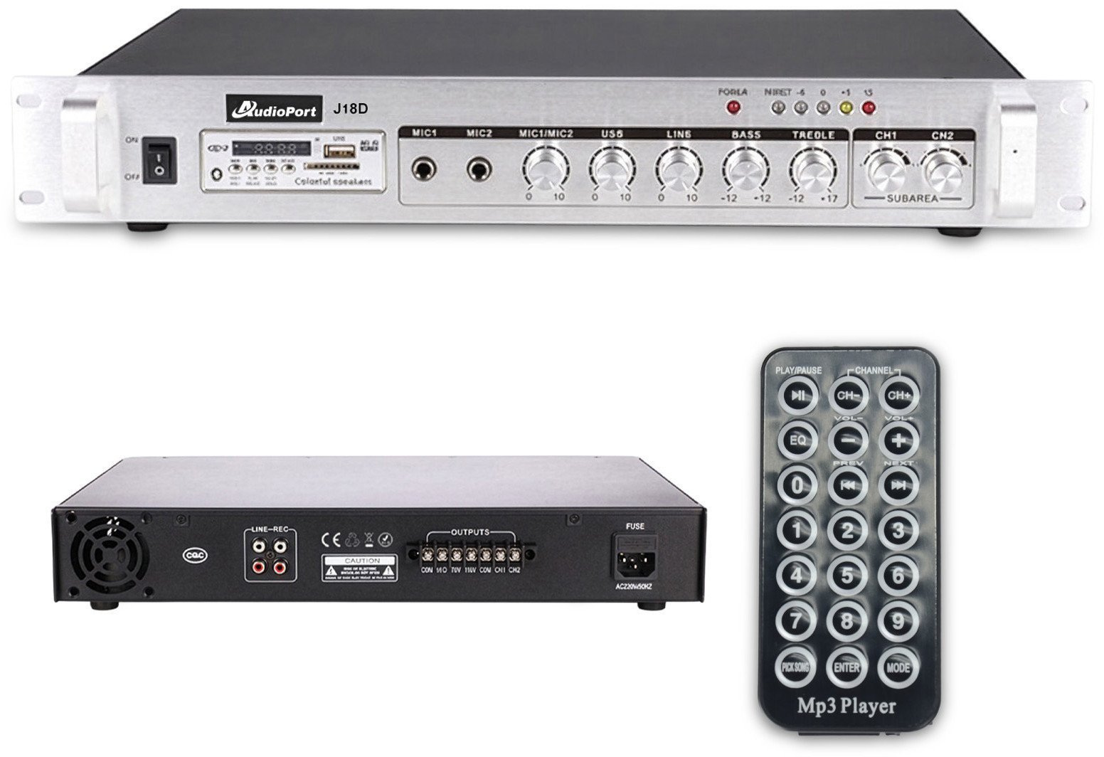 Audioport Wzmacniacz audio 180W/100V J18D one size