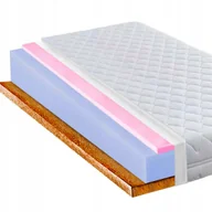 Materace - Materac 90x180 hipoalergiczny z pianką HR i kokos - miniaturka - grafika 1