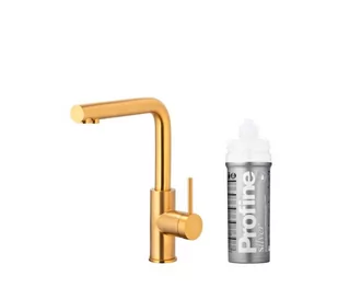 KFA Armatura DUERO PURE BASIC GOLD 6623-914-31 z funkcją filtracji wody, Stal nierdzewna, Filtr PROFINE SILVER "S" - Baterie kuchenne - miniaturka - grafika 1
