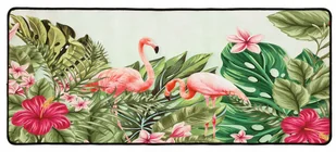 Flamingi podkładka pod mysz duża 90x40 900x400 - Podkładki pod mysz - miniaturka - grafika 1
