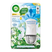 Odświeżacze powietrza - AIR WICK_SET Essential Oils elektryczny odświeżacz powietrza i wkład Świeżość Letniego Poranka 19ml - miniaturka - grafika 1