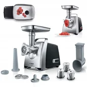 Maszynki do mięsa - Elektryczna maszynka do mielenia mięsa Bosch MFW68640 2200W Szatkownica - miniaturka - grafika 1