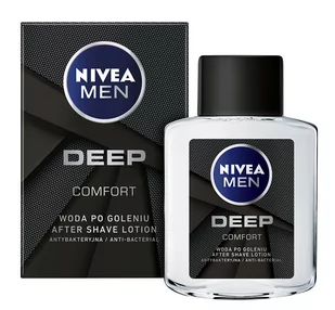 Nivea Men Deep Comfort Woda po goleniu Antybakteryjna 100 ml - Pozostałe kosmetyki - miniaturka - grafika 1