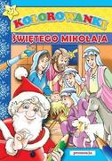 Książki edukacyjne - Kolorowanki Świętego Mikołaja - Praca zbiorowa - miniaturka - grafika 1