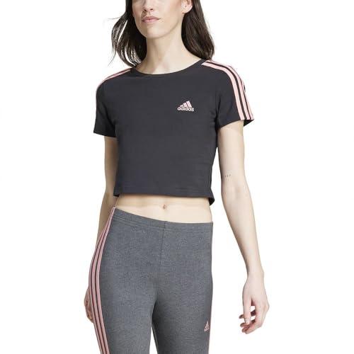 adidas Damska koszulka z krótkim rękawem Essentials 3-Stripes (1 opakowanie)