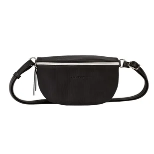 TOM TAILOR Damska torba na pasek Rosie Cord, czarna, czarny - Torebki damskie - miniaturka - grafika 1
