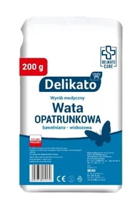 Delikato, Wata opatrunkowa, 200g - Prace ręczne dla dzieci - miniaturka - grafika 1