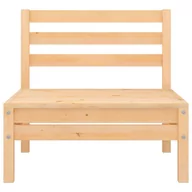 Sofy ogrodowe - vidaXL Ogrodowa sofa środkowa lite drewno sosnowe 806572 - miniaturka - grafika 1
