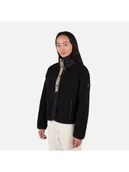 Bluzy damskie - Bluza damska polarowa Rossignol W Cieloalto Fleece czarny L - miniaturka - grafika 1
