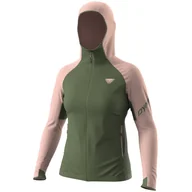 Bluzy sportowe damskie - Bluza damska Dynafit Transalper Ptc Hooded Jacket W Rozmiar: L / Kolor: zielony - miniaturka - grafika 1