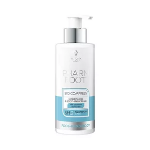 Pharm Foot Bio Compress Krem Odżywczo - Kojący Z Colostrum I Aloesem 250ml - Balsamy i kremy do ciała - miniaturka - grafika 1