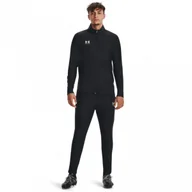 Koszulki sportowe męskie - Męski dres komplet treningowy Under Armour UA M's Challenger Tracksuit - czarny - UNDER ARMOUR - miniaturka - grafika 1