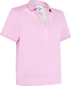 Koszulki sportowe damskie - Koszulka damska Callaway Waist Length Mesh Detail Short Sleeve Womens XS - miniaturka - grafika 1