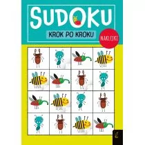 Sudoku krok po kroku Praca zbiorowa - Książki edukacyjne - miniaturka - grafika 1