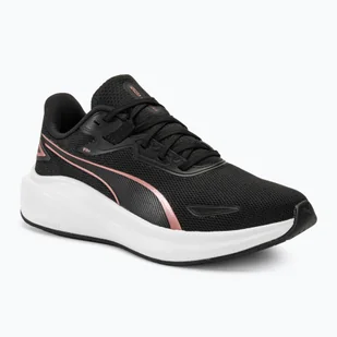 Buty do biegania PUMA Skyrocket Lite puma black/puma white/rose gold - Sport OUTLET - miniaturka - grafika 1