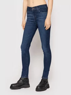 Spodnie damskie - Levi's Jeansy 720 52797-0299 Granatowy Super Skinny Fit - grafika 1