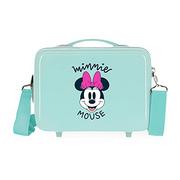Kosmetyczki, organizery i kuferki - Disney Minnie Adaptowalna kosmetyczka z torbą na ramię niebieska 29 x 21 x 15 cm sztywna ABS 9,14 l - miniaturka - grafika 1