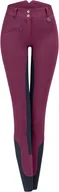 Bryczesy - Waldhausen Bryczesy młodzieżowe Fun Sport High Waist - ELT - cranberry/night blue - miniaturka - grafika 1
