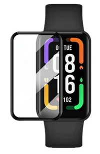 Szkło Hybrydowe Full Glue 5D Do Xiaomi Redmi Smart Band Pro Czarny - Akcesoria do smartwatchy - miniaturka - grafika 1