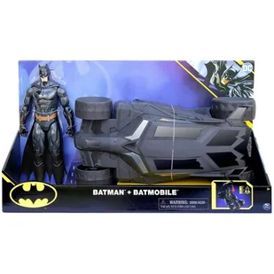 Figurka SPIN MASTER Batman Batmobile 6070521 - Gadżety dla graczy - miniaturka - grafika 1