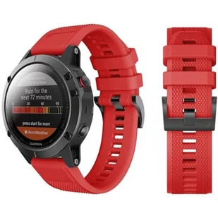 TECH-PROTECT Pasek do Fenix 5/6/6 Pro Czerwony - Akcesoria do smartwatchy - miniaturka - grafika 1