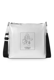 Listonoszka Nobo z metalicznym wykończeniem - Torebki damskie - miniaturka - grafika 1