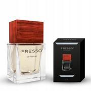 Zapachy samochodowe - Fresso Mini Gift Box Snow Pearl  perfumy 50ml oraz drewniana zawieszka - miniaturka - grafika 1