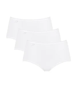 Sloggi, 3 x Majtki damskie sloggi 24/7 Cotton Midi C3P, rozmiar 40 - Majtki damskie - miniaturka - grafika 1