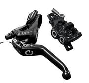 Hamulce rowerowe - Magura mt5e przełącznik hamulce tarczowe VR/HR wersja: higo-schliesser Bicycle Brake, czarna, One Size 2700984 - miniaturka - grafika 1