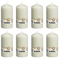 Świece - Bolsius Świece pieńkowe, 8 szt., 150 x 78 mm, kość słoniowa Sfeerpunt - miniaturka - grafika 1
