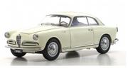 Samochody i pojazdy dla dzieci - Kyosho Alfa Romeo Giulietta Sprint Coupe 1954 1:18 08957W - miniaturka - grafika 1