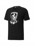 Koszulki męskie - PUMA KOSZULKA FERRARI RACE BIG SHIELD 53818401 r S - miniaturka - grafika 1