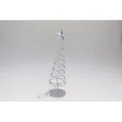 Oświetlenie świąteczne - Choinka LED 20 lampek 40 cm srebrna - miniaturka - grafika 1