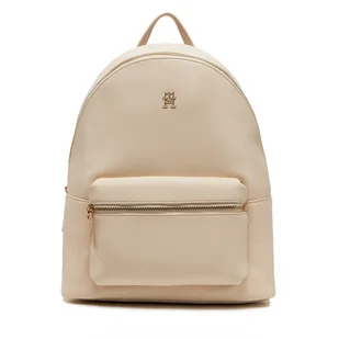 Plecak Tommy Hilfiger Th Logotape Backpack AW0AW17163 Biały - Plecaki - miniaturka - grafika 1