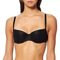 Biustonosze - Passionata Damski biustonosz push-up Ge, Czarny (Schwarz 11), 70A - miniaturka - grafika 1