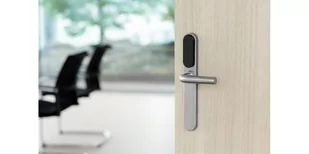 Klamka SmartAir Stand Alone, RFID - Mifare, Euro Profil, B= 72, C= 8, klamka Vector, Inox - Kontrola dostępu - miniaturka - grafika 1