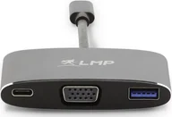 Stacje dokujące i replikatory portów - Stacja/replikator LMP USB-C LMP-USBC-VGA-MA-SG - miniaturka - grafika 1