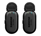 Mikrofony komputerowe - Shure MoveMic Two 2szt. Bezprzewodowy Czarny - miniaturka - grafika 1