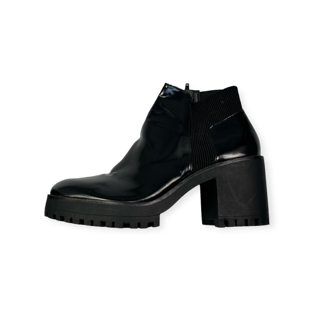 Klasyczne niskie botki damskie zamek Zara 39