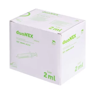 Strzykawki 2 częściowe luer duoNEX Zarys 2ml - Meble i wyposażenie gabinetów medycznych - miniaturka - grafika 1