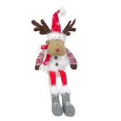 Ozdoby bożonarodzeniowe - Figurka tekstylna Renifer 60,96 cm - miniaturka - grafika 1