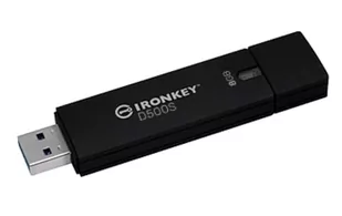 Kingston 8GB IronKey D500S FIPS 140-3 Level 3 AES 256 - Pendrive - miniaturka - grafika 1