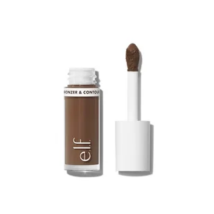 e.l.f. Cosmetics Camo Liquid Bronzer & Contour in Light/Medium Lekki bronzer i kontur w płynie dla naturalnego efektu muśniętej słońcem skóry - Bronzery i konturowanie twarzy - miniaturka - grafika 1