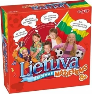 Tactic TACTIC Board game Lithuania Trivia Junior In Lithuanian lang. - Gry planszowe - miniaturka - grafika 1
