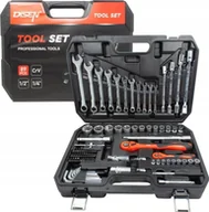 Zestawy narzędziowe - Zestaw narzędzi 89el. 1/4" 1/2" (6-kątny) (4-32mm) - miniaturka - grafika 1