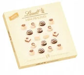 Bombonierki i czekoladki - Lindt Mini Praliny Biała Czekolada 90g - miniaturka - grafika 1