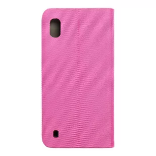 Samsung Kabura SENSITIVE Book do A10 różowy - Etui i futerały do telefonów - miniaturka - grafika 1