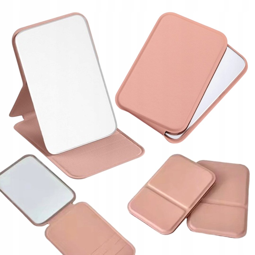 Lusterko Składane Etui Do Torby Torebki Kosmetyczki Plecaka Kieszonkowe