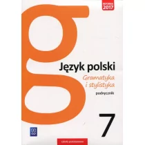 WSiP Gramatyka i stylistyka Język polski 7 Podręcznik - Podręczniki dla szkół podstawowych - miniaturka - grafika 1