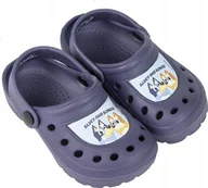 Buty dla dziewczynek - Cerda KROKSY SANDAŁKI KLAPKI BLUEY CIEMNONIEBIESKIE 28/29 - miniaturka - grafika 1
